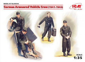 ICM 35614 German Armored Vehicle Crew (1941-1942) 1/35