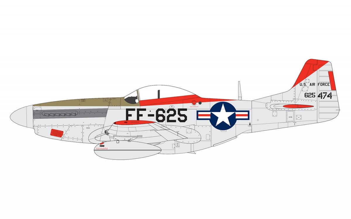 Airfix 05136 North American F-51D Mustang 1/48 – image 5