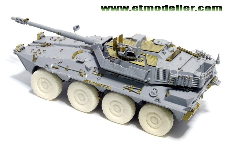 ET Model E35-006 Modern Italian B1 Centauro Tank Destroyer (For TRUMPETER 00386) (1/35) – image 4