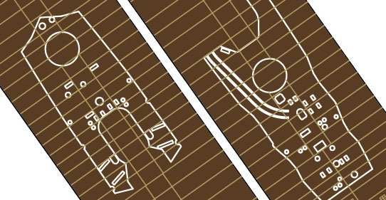 Hasegawa QG58 (72158) Linoleum Deck for Destroyer Shimakaze &amp;quot;late type&amp;quot; 1/350 – image 2