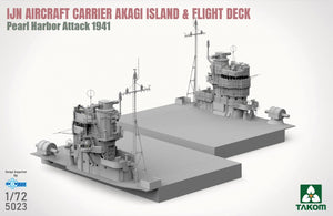 Takom 5023 IJN Aircraft Carrier Akagi - Island And Flight Deck, Pearl Harbor Attack 1941 1/72 – Bild 4