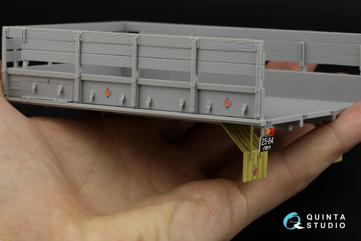 Quinta Studio QD35019 Ural-4320 3D-Printed &amp;amp; colored Interior on decal paper ( Trumpeter ) 1/35 – image 5