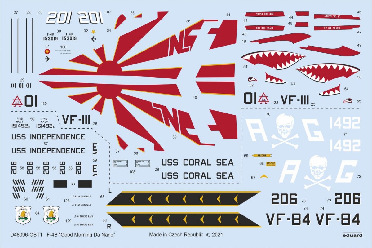 Eduard D48096 F-4B Good Morning Da Nang TAMIYA 1/48 – image 3