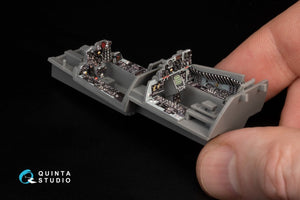 Quinta Studio QDS-48370 F-4E late without DMAS 3D-Printed &amp;amp; colored Interior on decal paper (Meng) (Small version) 1/48 – image 11
