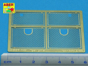 Aber 35G03 Grilles for german tank Tiger I 1/35 – obrázek 2