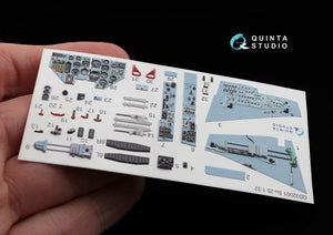 Quinta Studio QD32001 Su-25 3D-Printed &amp;amp; colored Interior on decal paper (for Trumpeter kit) 1/32 – Bild 4