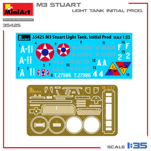 MiniArt 35425 M3 STUART LIGHT TANK, INITIAL PROD 1/35 – Bild 2