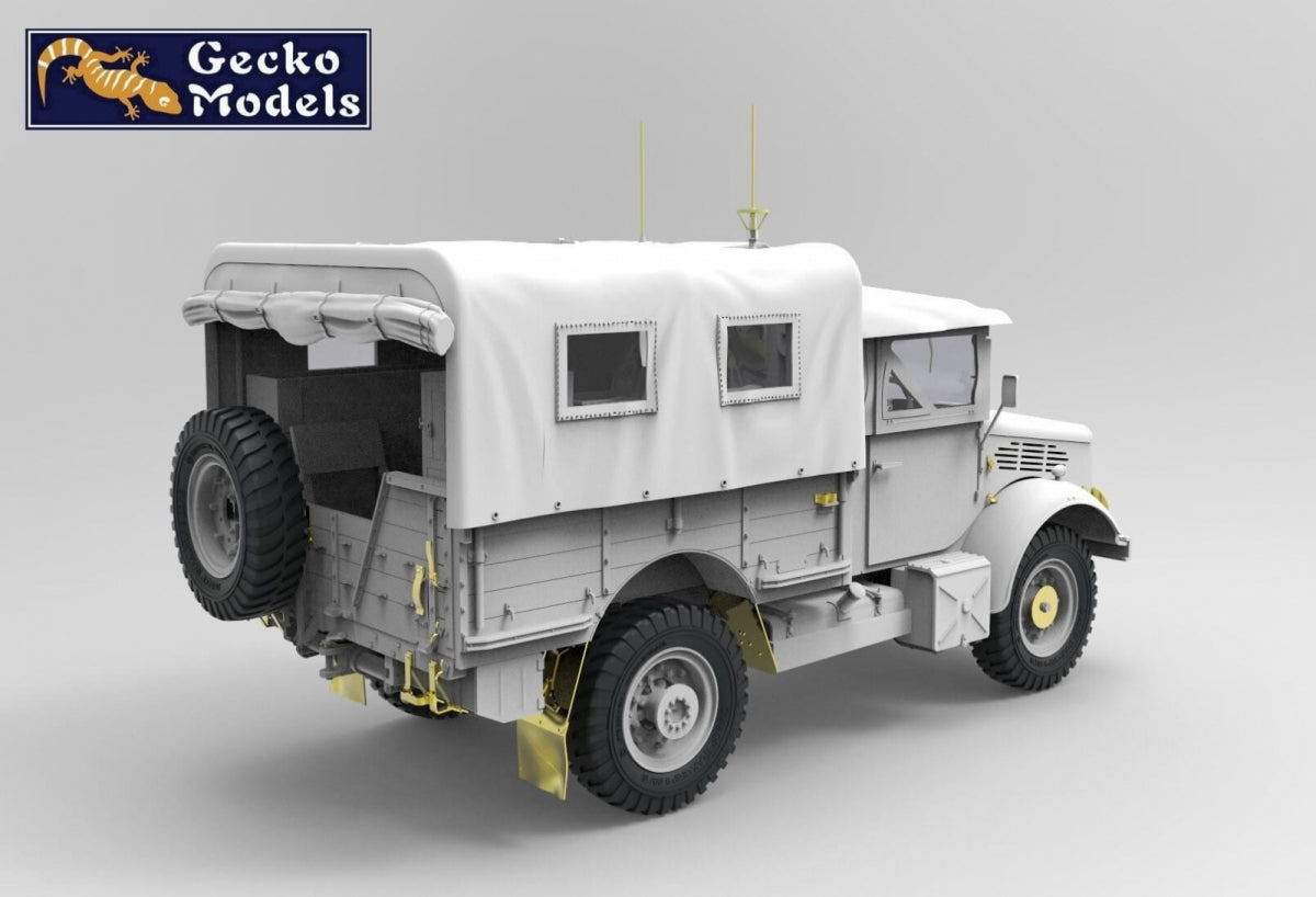 Gecko Models 35GM0061 WWII British Bedford MWR FFW Radio command truck 1/35 – image 2