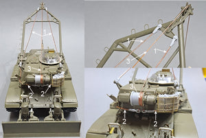 Eureka XXL ER-3572 Upgrade kit for the M728 Combat Engineer Vehicle fit to AFV Club 35254 1/35 – obrázek 7
