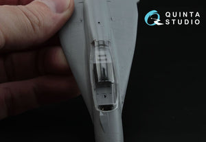 Quinta Studio QC72002 MiG-29 vacuformed clear canopy 2 pcs (for 7278, 7309 Zvezda kit) 1/72 – image 4