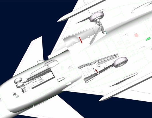 Trumpeter 02848 PLAAF J-10B Vigorous Dragon 1/48 – zdjęcie 13