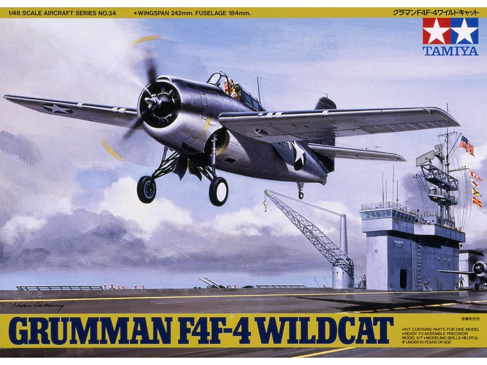 Tamiya 61034 Grumman F4F-4 Wildcat 1/48 – image 2