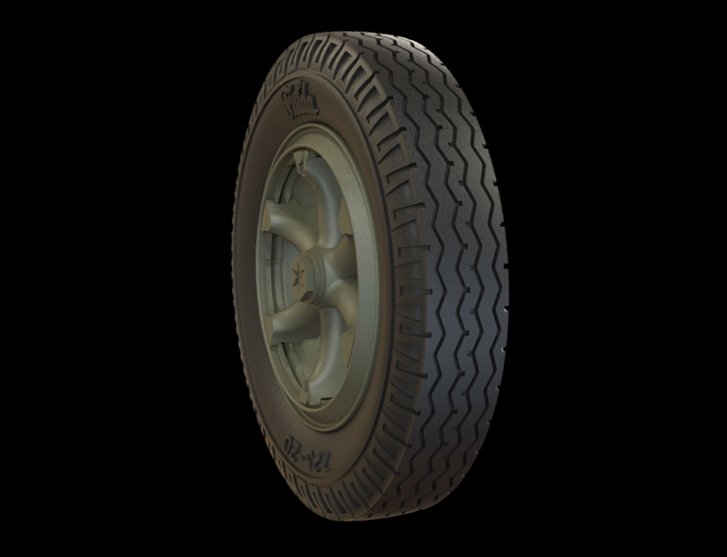 Panzer Art RE35-206 Road wheels for Henschel 33 (commercial pattern) 1/35 – obrázek 2