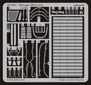 Eduard 49261 Mirage IIIC 1/48 EDUARD – obrázek 2