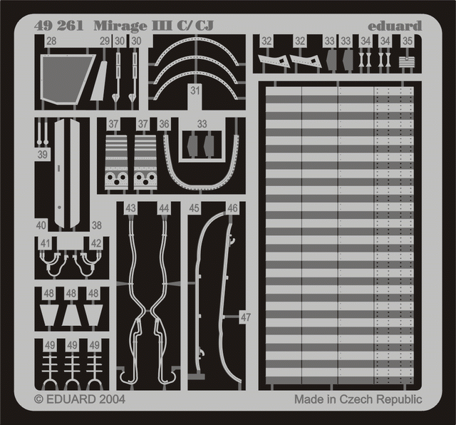 Eduard 49261 Mirage IIIC 1/48 EDUARD – obrázek 2