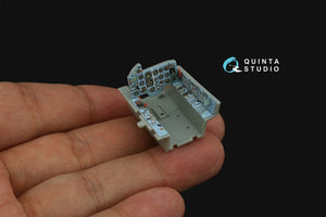 Quinta Studio QD+48480 Su-17M4/Su-22M4 3D-Printed &amp;amp; colored Interior on decal paper (Hobby Boss) (with 3D-printed resin parts) 1/48 – image 7