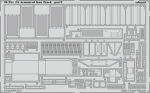 Eduard 36254 US Armored Gun Truck ITALERI 1/35 – image 2