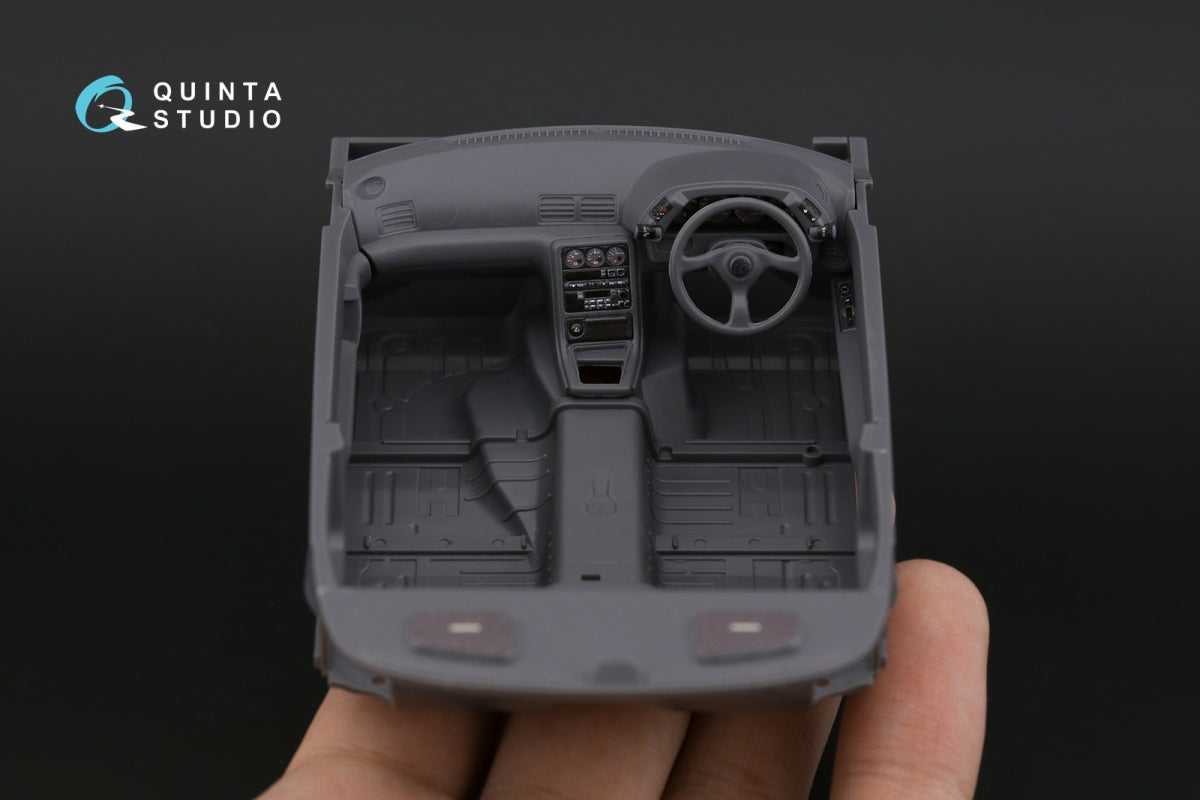 Quinta Studio QD24017 Nissan Skyline GT-R R32 3D-Printed colored Interior on decal paper (Hasegawa) 1/24 – image 11