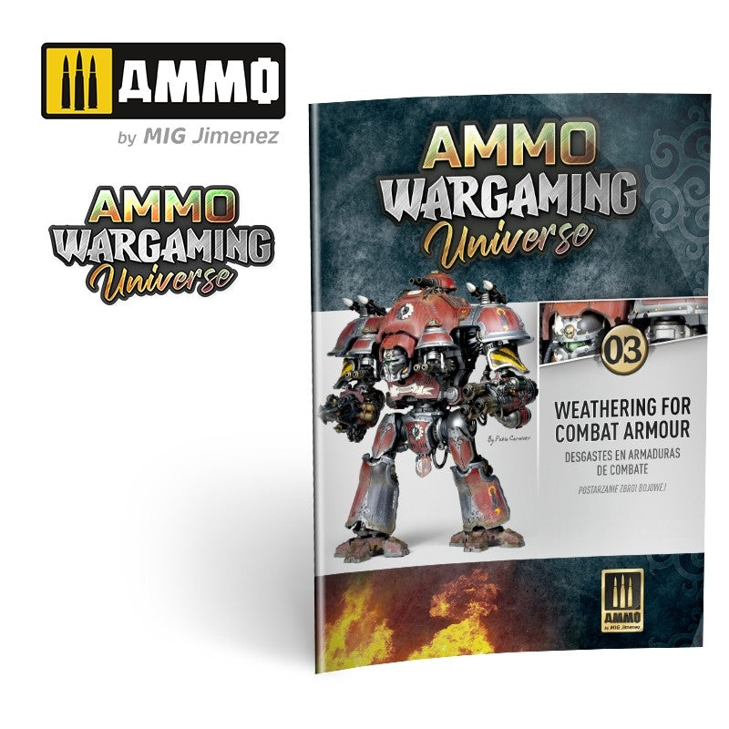 Ammo of Mig 6922 AMMO WARGAMING UNIVERSE Livre 03 - Vieillissement des armures de combat (Anglais, Espagnol, Polonais)