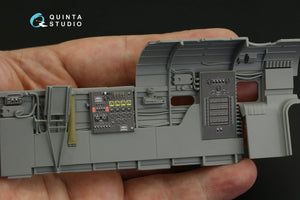 Quinta Studio QD32150 Avro Lancaster B. Mk.I/III 3D-Printed &amp;amp; colored Interior on decal paper (Border Model) 1/32 – immagine 11
