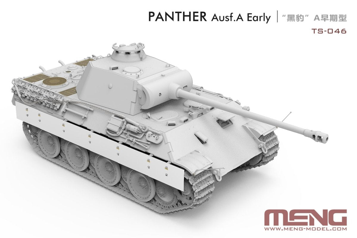 Meng Model TS-046 German Medium Tank Sd.Kfz. 171 Panther Ausf. A Early 1/35 – obrázek 3