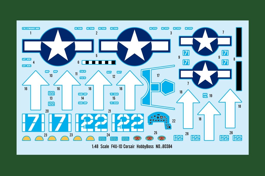 Hobby Boss 80384 F4U-1D Corsair 1/48 – image 2
