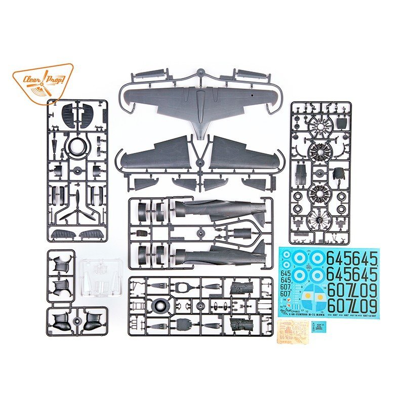 Clear Prop! CP4803 H-75O Hawk ADVANCED KIT 1/48 – image 4