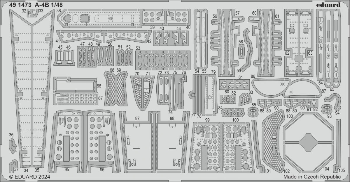 Eduard BIG49431 A-4B HOBBY 2000, HASEGAWA 1/48 – image 3