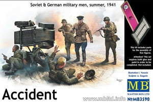 Master Box 3590 Accident. Soviet German military men summer 1941 (1/35)