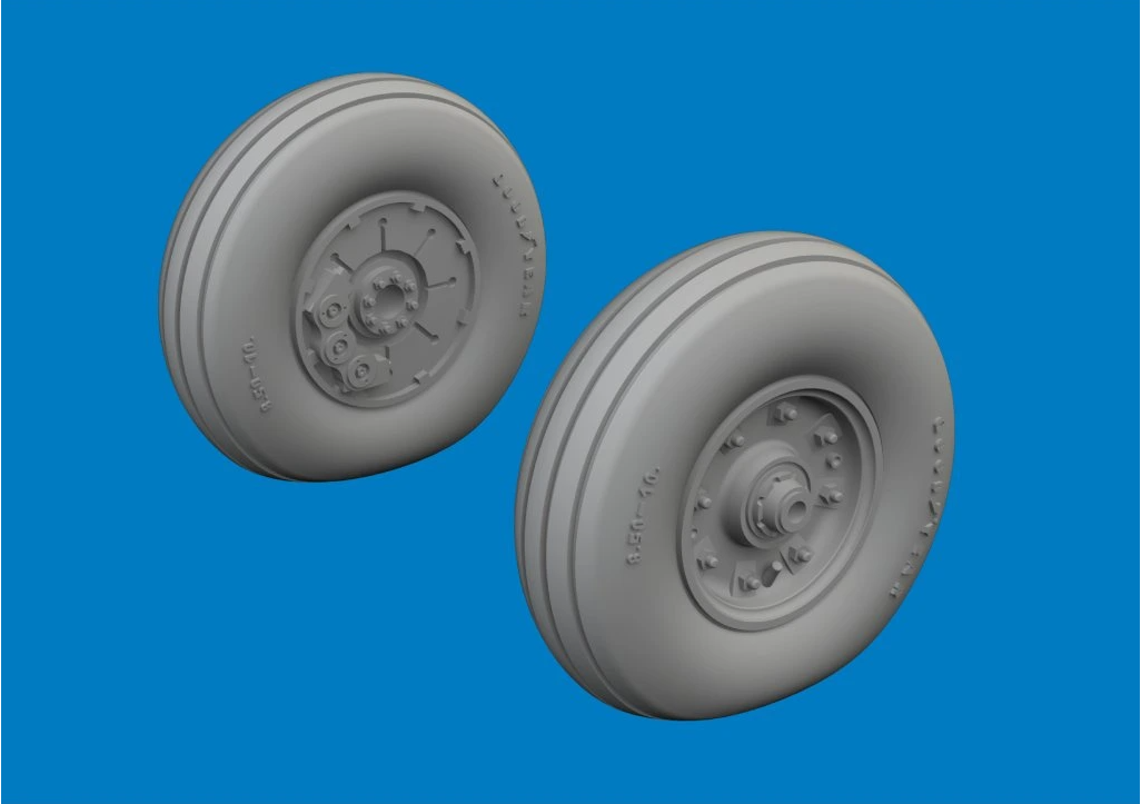 Eduard 672393 Chinook HC.1 wheels AIRFIX 1/72 – zdjęcie 3