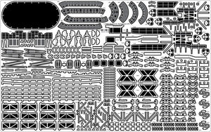 Pontos 21001F1 BISMARCK 1941 Advanced Add-on Set 1/200 – image 7