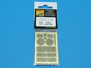 Aber 35G04 Grilles for german self-propelled gun Jagdpanther 1/35 – image 4