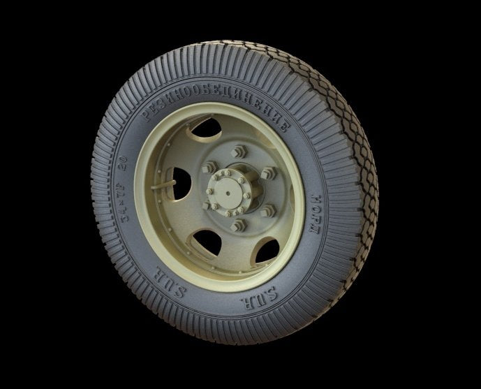 Panzer Art RE35-392 ZiS-151 road wheels (Jaroslavskij Zavod) 1/35 – image 2