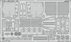 Eduard BIG33123 P-40E part II for Trumpeter 1/32 – Bild 4