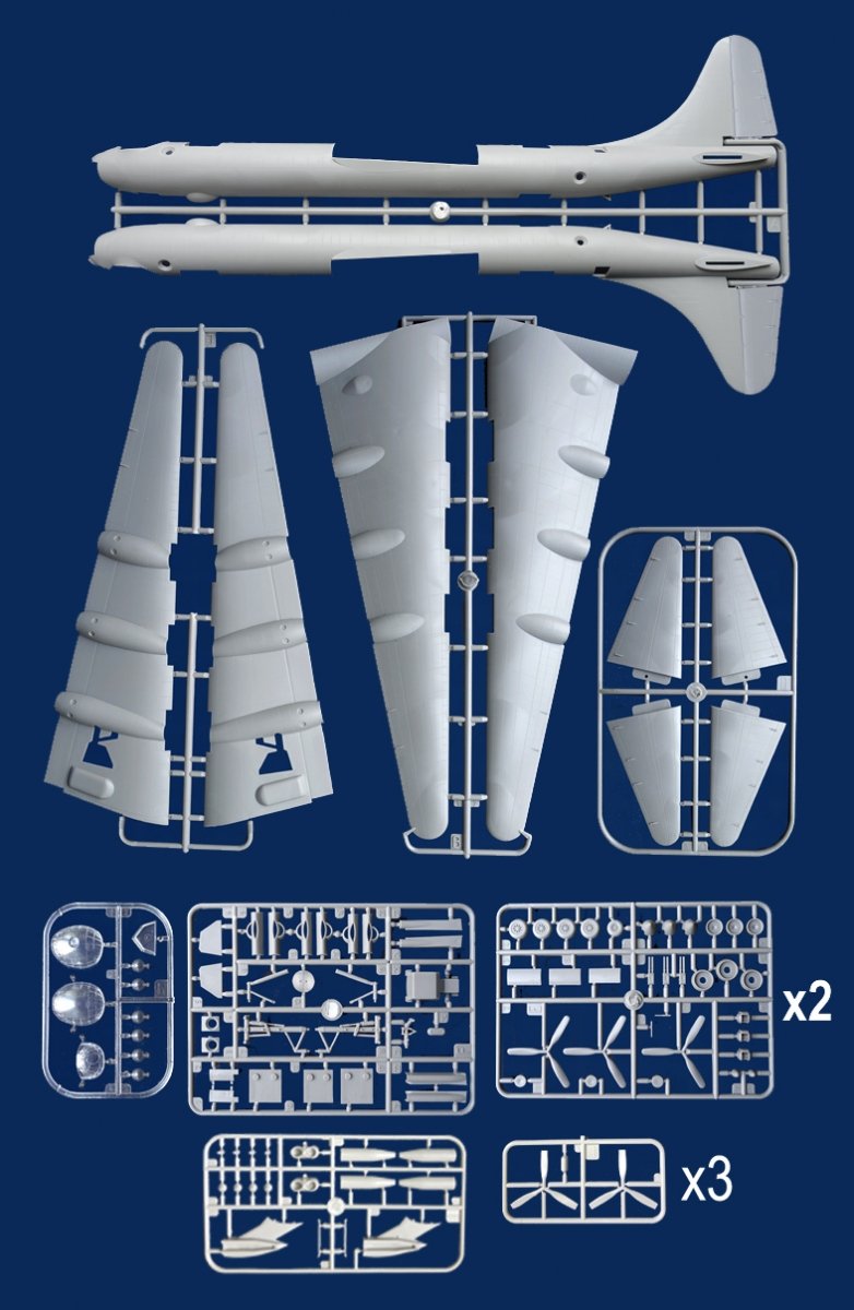 Roden 337 Convair B-36D/F/H/J Peacemaker 1/144 – zdjęcie 3