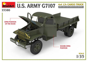 MiniArt 35380 US ARMY G7107 4X4 1.5t CARGO TRUCK 1/35 – image 10