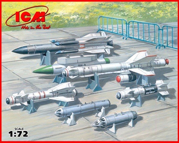 ICM 72213 Soviet Air-to-Surface Aircraft Armament 1/72 – immagine 2