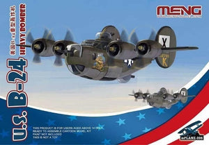 Meng Model mPLANE-006 RU.S. B-24 HEAVY BOMBER (CAARTOON MODEL)