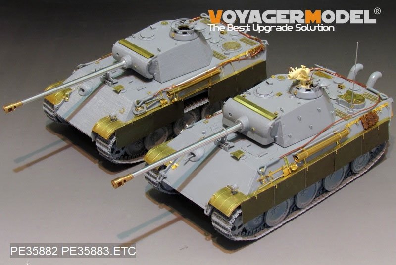 Voyager Model PE35883 WWII German Panther G Later ver.Basic for DRAGON 1/35 – image 11
