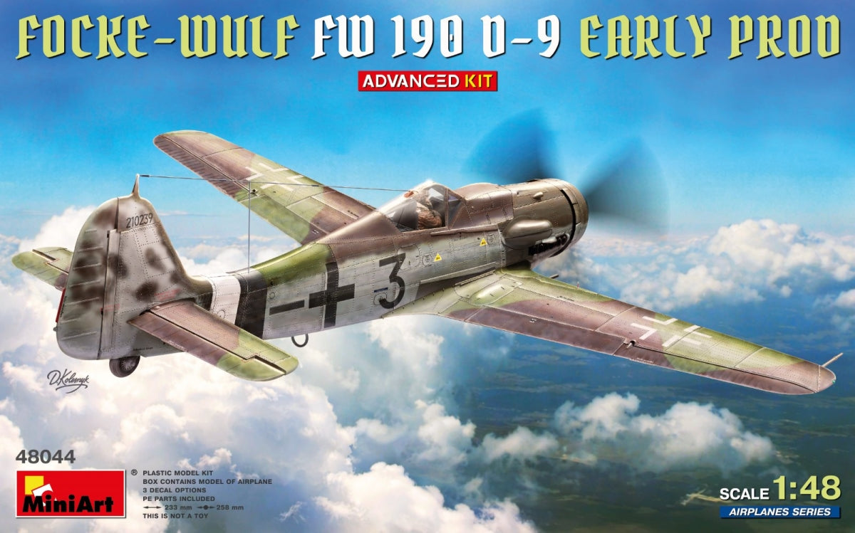 MiniArt 48044 Focke-Wulf Fw 190D-9 Early Prod. Advanced Kit 1/48