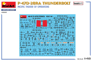 MiniArt 48022 P-47D-28RA THUNDERBOLT. PACIFIC THEATER OF OPERATIONS. BASIC KIT 1/48 – image 7