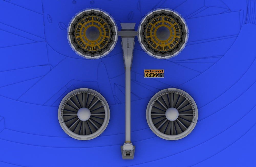 Eduard 632011 F-4 exhaust nozzles USN late 1/32 (Tamiya) – obrázek 4