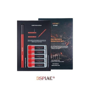 DSPIAE CS-PB01 PUSH BROACH COMBINATION SET / Engraving Set – Bild 6