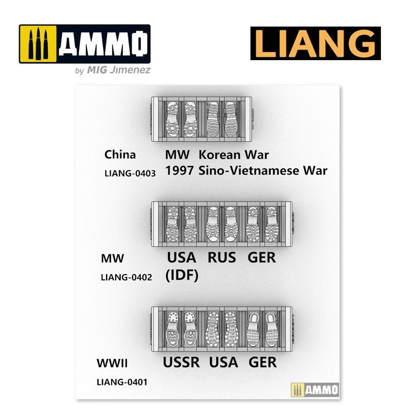 Liang 0402 3D-print Model Shoeprint Tools Modern War (IDF) 1/35 – image 4