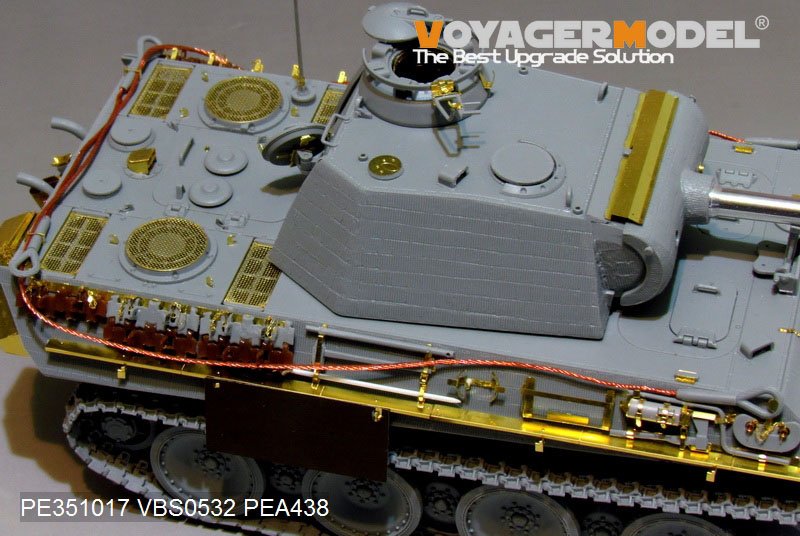 Voyager Model PE351017 WWII German Panther G Early ver.Basic upgrade set (For TAKOM 2119/2134) 1/35 – image 12