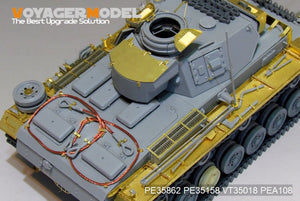 Voyager Model PE35862 WWII German Pz.KPfw.III Ausf.L basic For DRAGON 6387 1/35 – image 9