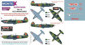 Montex K48231 Yak-1b 1/48