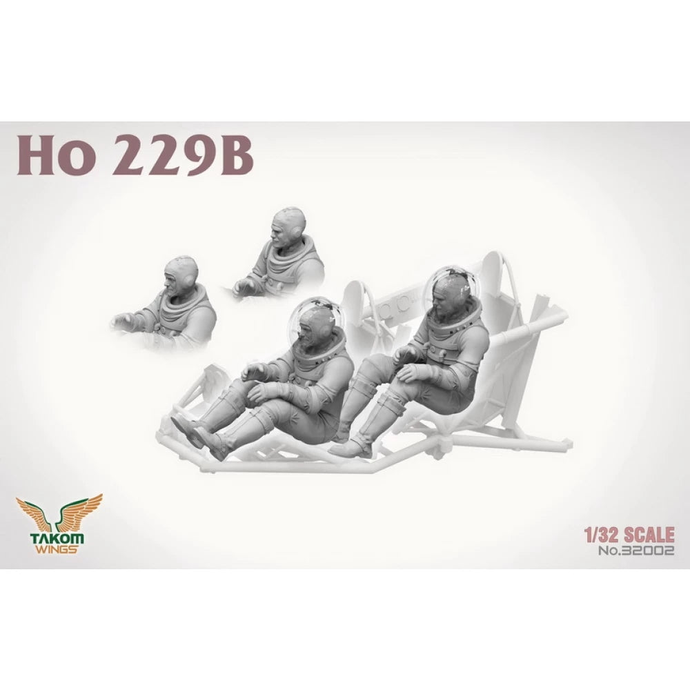 Takom 32001W Ho 229 Box - Ho 229A + Ho 229B + Ho 229 Pilot (Limited Edition) 1/32 – image 3