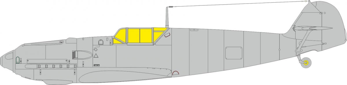 Eduard JX329 Bf 109E TFace Eduard 1/32