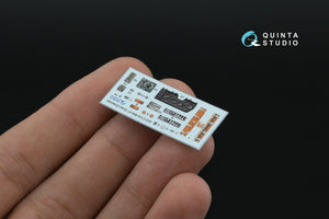Quinta Studio QD72159 BM-21 Grad 3D-Printed colored Interior on decal paper (Zvezda) 1/72 – image 6
